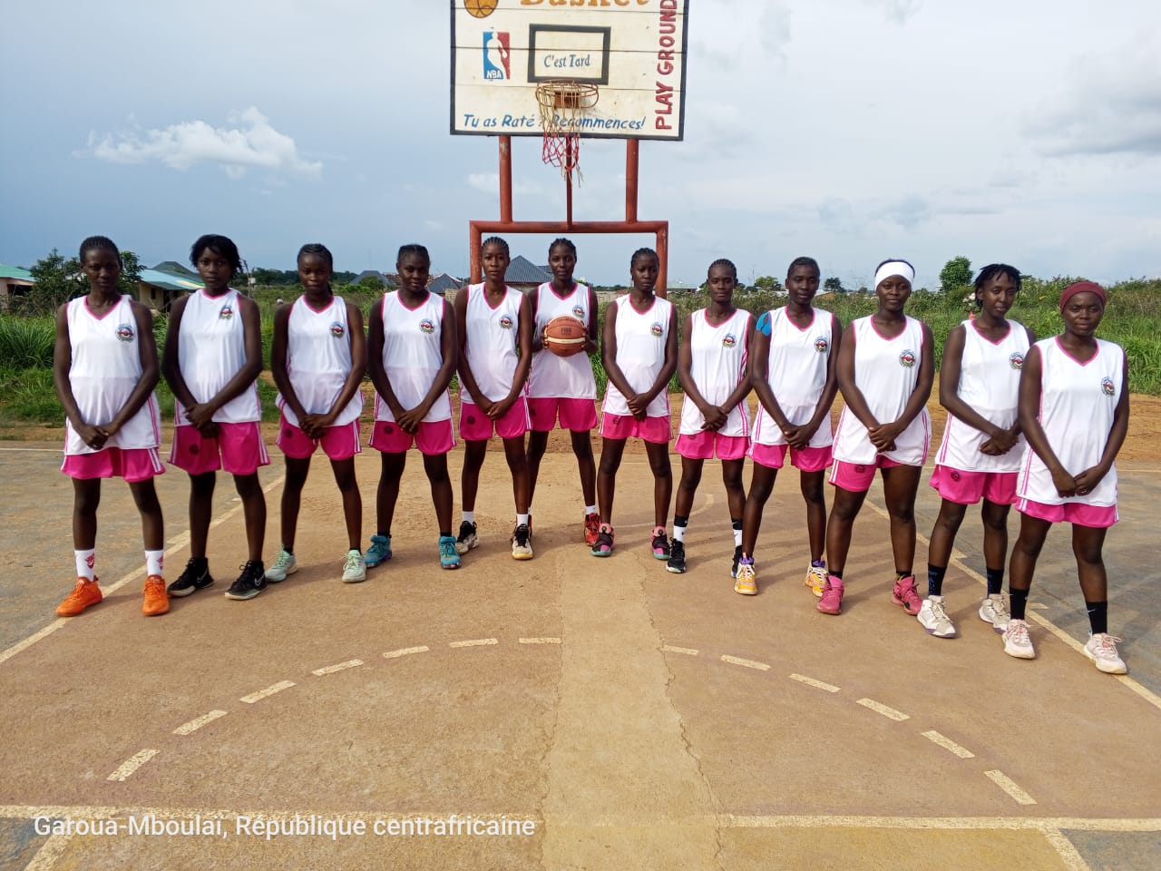 Equipe féminine Nana-Mambéré